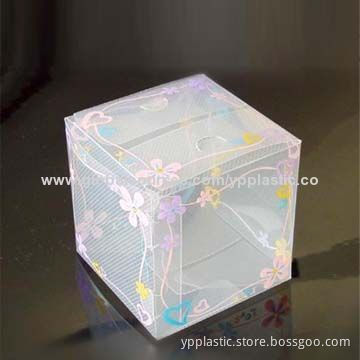 Custom plastic gift box, customized sizes and prints available, 15-years manufacturer